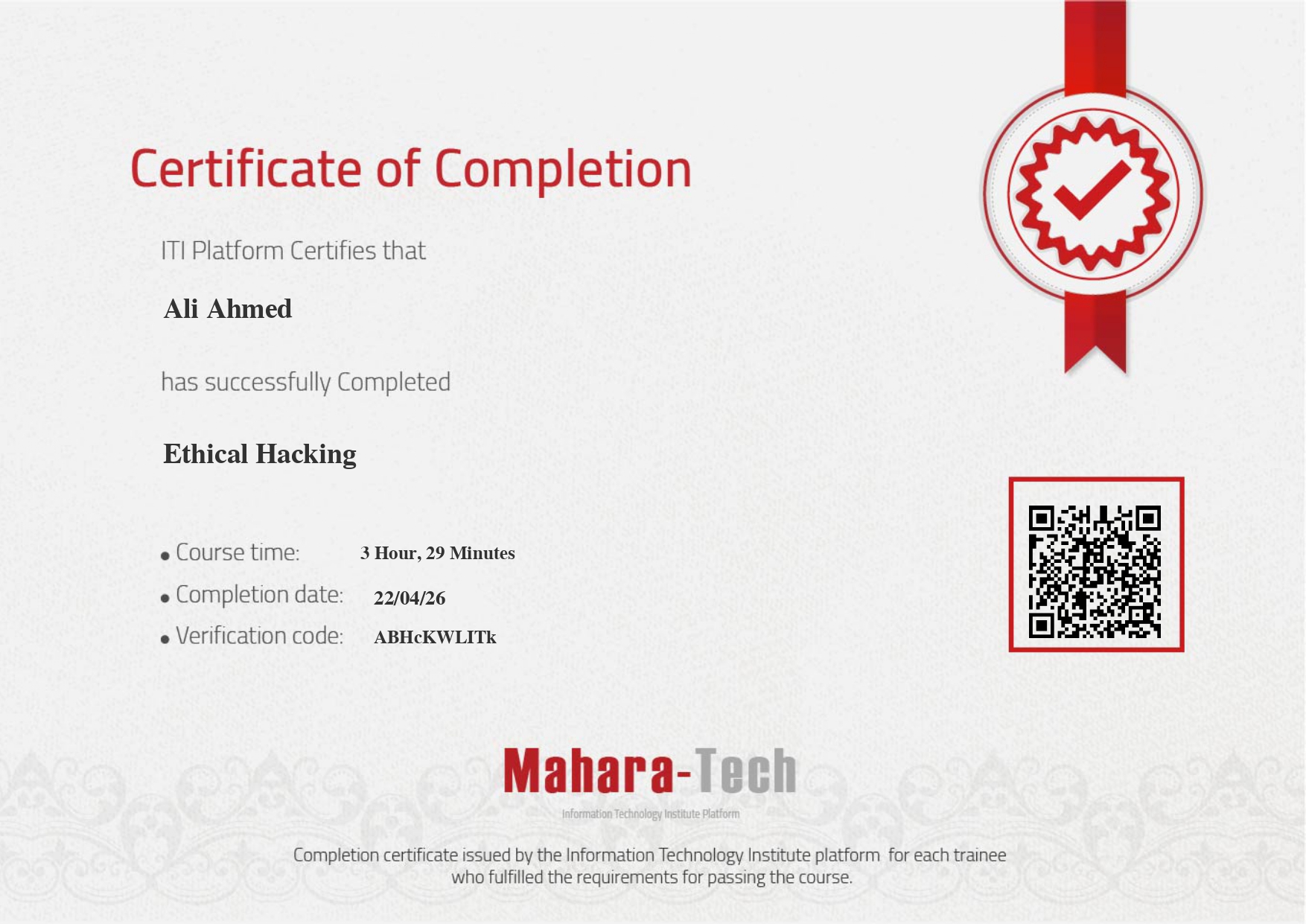 Ethical Hacking